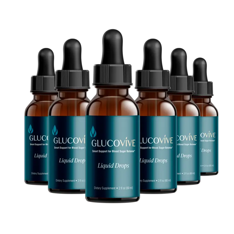 GlucoVive 6 Bottles